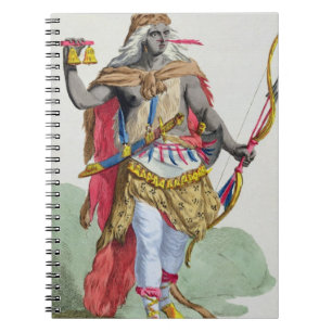 Königin Anna Nzinga (1583-1663), von 'Receuil DES Notizblock