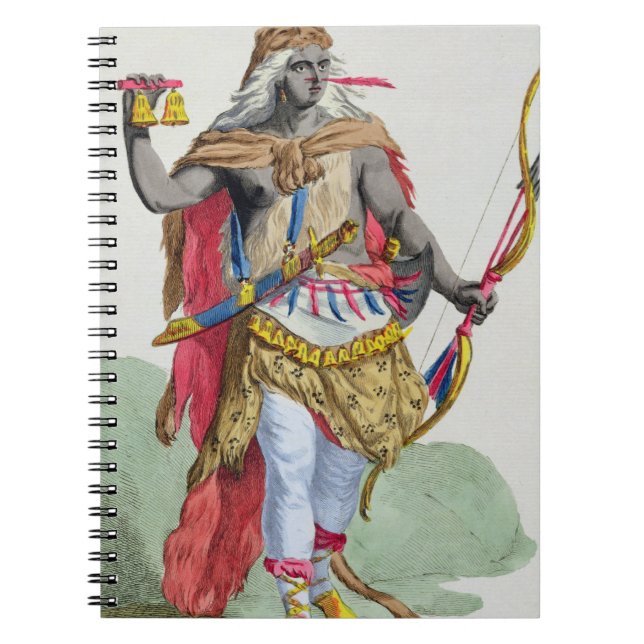Königin Anna Nzinga (1583-1663), von 'Receuil DES Notizblock (Vorderseite)