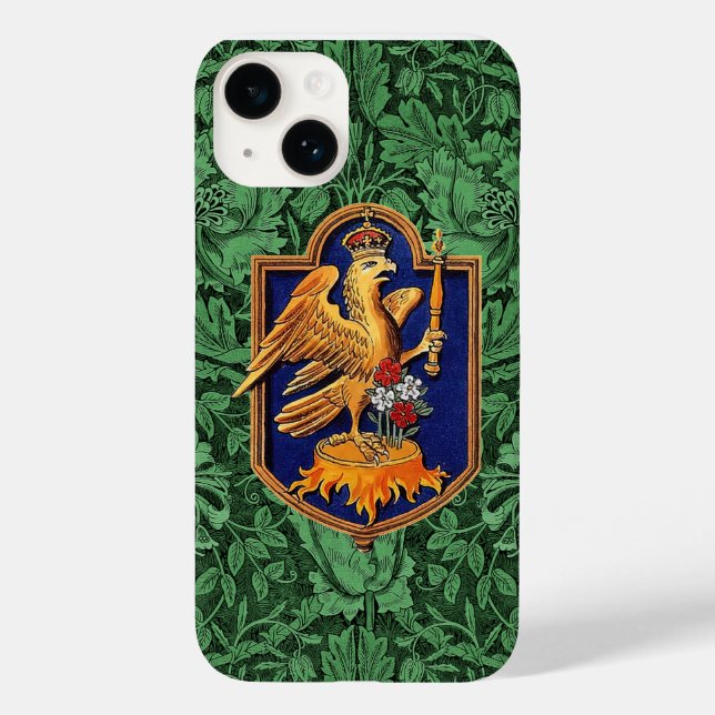 Königin Anne Boleyn Royal Falcon Abzeichen Case-Mate iPhone Hülle (Rückseite)