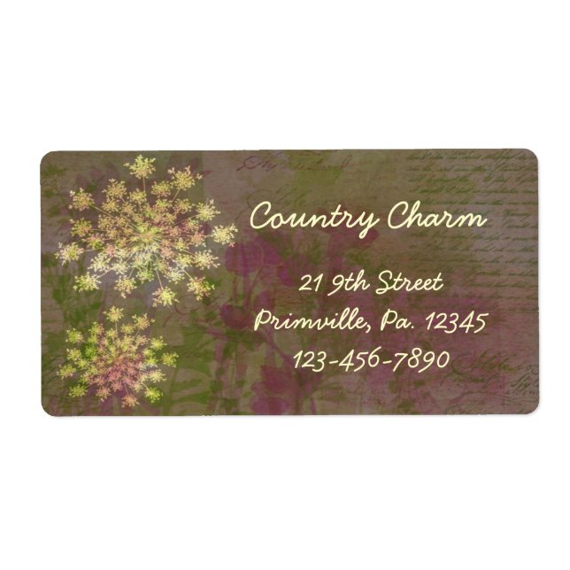 Königin Anne's Spitzenlabel (Vorne)