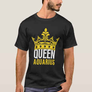 Königin Aquarius Horoskop Geburtstagsastrologie Zo T-Shirt