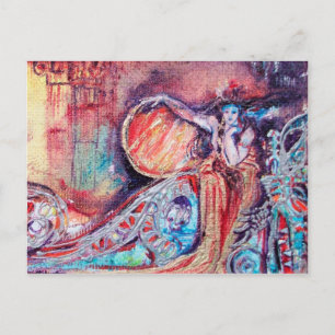 KÖNIGIN ARCADIA Fantasy Postkarte