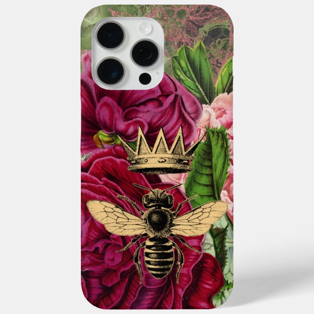 Königin Bee & Mystic Rose Case-Mate iPhone Hülle (Rückseite)