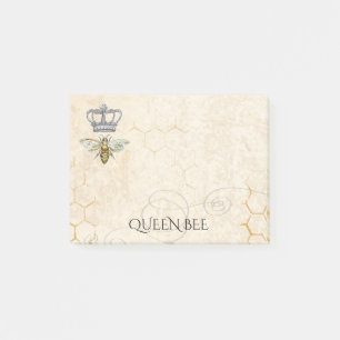 Königin-Biene-Honigbiene Post-it Klebezettel