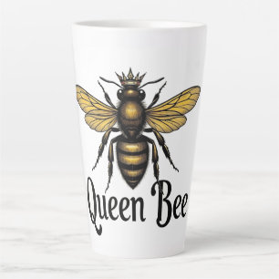 Königin Biene Latte Tasse