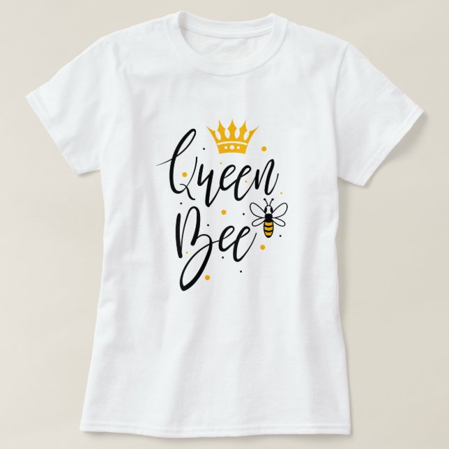 Königin Biene  T-Shirt (Design vorne)