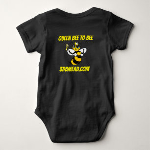 Königin Biene zu sein Baby Strampler