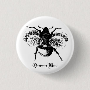 Königin-Bienen-Button Button
