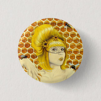 Königin-Bienen-Button-Knopf - Apiphilia durch Button