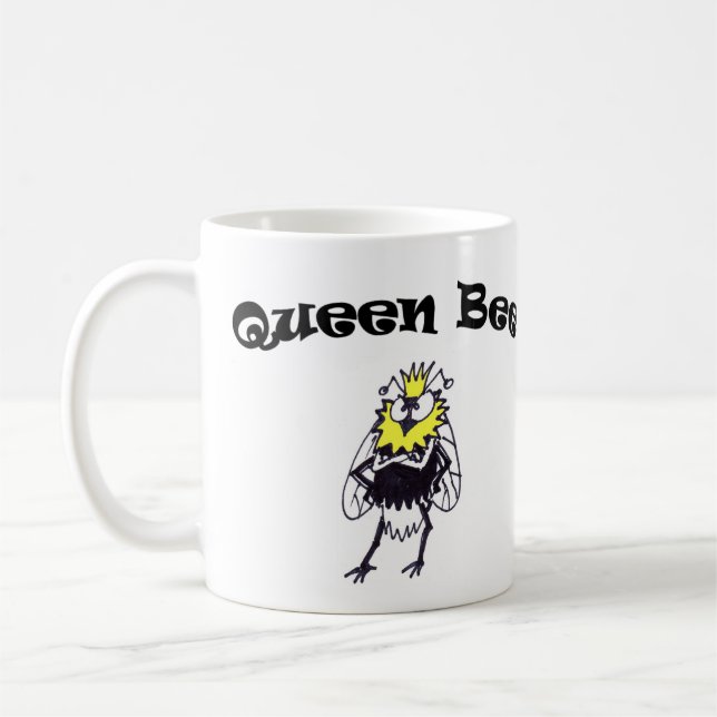 Königin-Bienen-Tasse Kaffeetasse (Links)