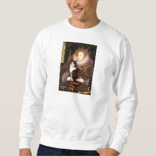 Königin - Calico kurz gehaargt Sweatshirt