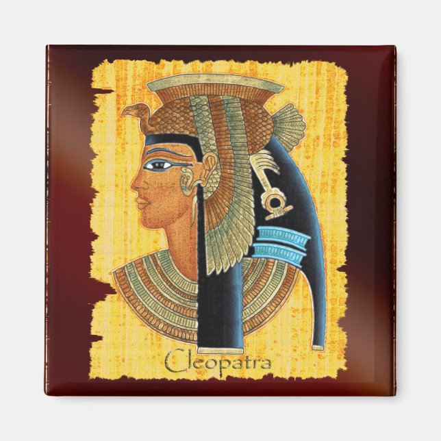 Königin"Cleopatra" Antike ägyptische Kunstmagnete Magnet (Vorne)