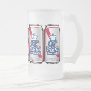 Königin der Anhänger-Park-Bier-Tasse Mattglas Bierglas