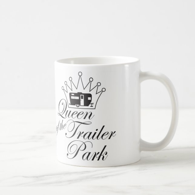 Königin der Anhänger-Park-Tasse Tasse (Rechts)