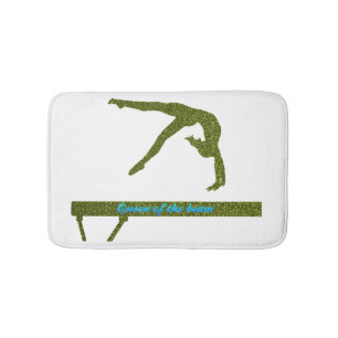 Königin der Beam Gymnastics Bath Mat Badematte
