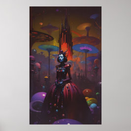 Königin der Bernsteinburg Poster