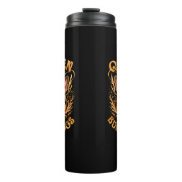 Königin der Bullhunde Französin Thermosbecher