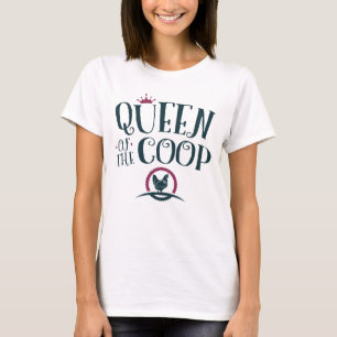 Königin der Coop Chicken Bauer Frauen T-Shirt