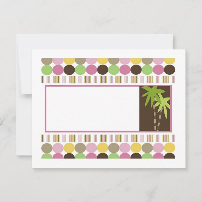 Königin der Dschungel-Babyparty-Einladung Einladung (Vorderseite)