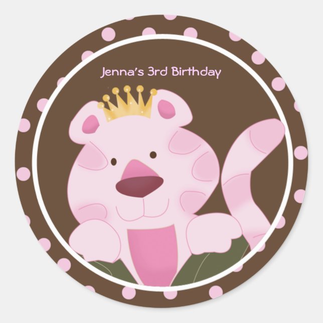 Königin der Dschungel-Umschlag Aufkleber bevorzuge (Vorderseite)