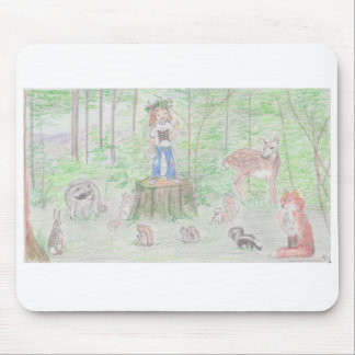 Königin der Eichhörnchen Mousepad