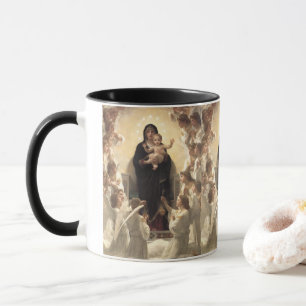 Königin der Engel Regina Angelorum von Bouguereau Tasse