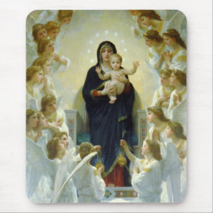 Königin der Engel (von Bouguereau) Mousepad