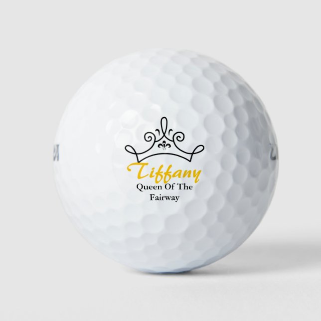 Königin der Fairway Crown Custom Golf Balls Golfball (Vorderseite)