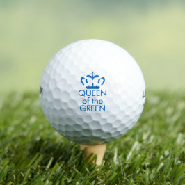 Königin der Grünen | Flagge von Scotland Crown Golfball