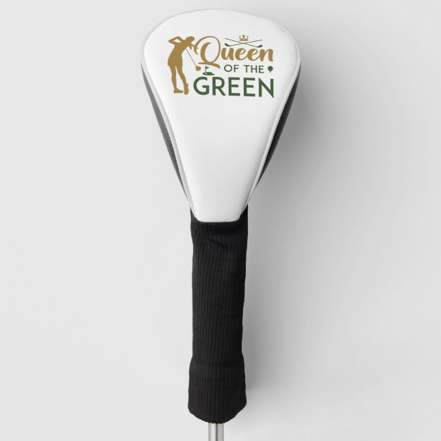 Königin der Grünen Golf Headcover (Vorderseite)
