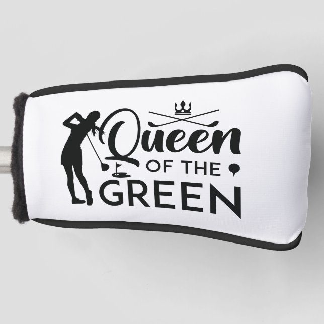 Königin der Grünen Golf Headcover (Vorderseite)