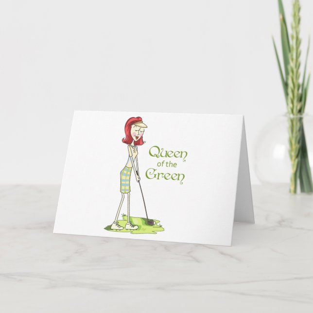 Königin der Grünen Karte (Vorderseite)