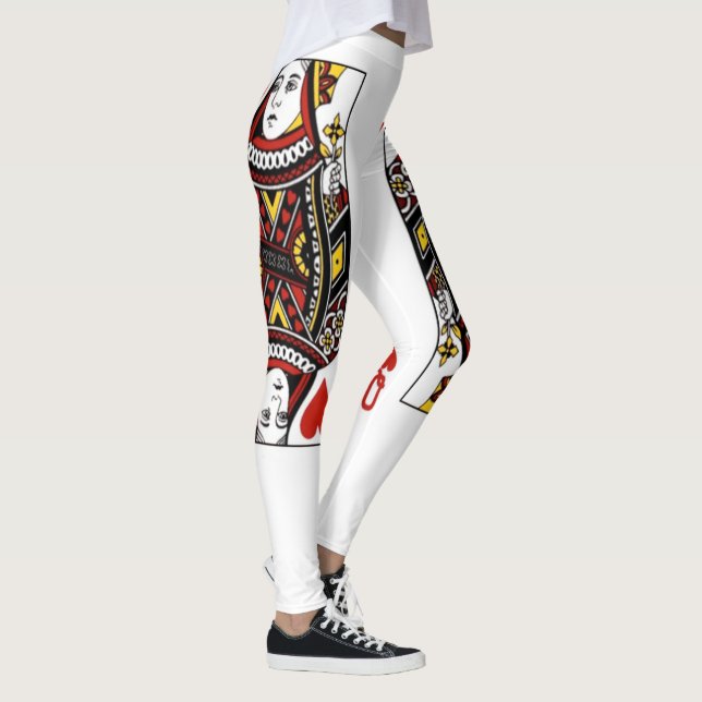 Königin der Herz-Leggings Leggings (Rechts)