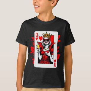 Königin der Herzen Champagner Liebhaber Damen Vale T-Shirt