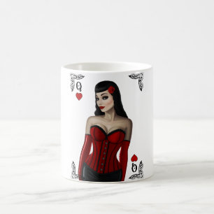 Königin der Herzen Tasse