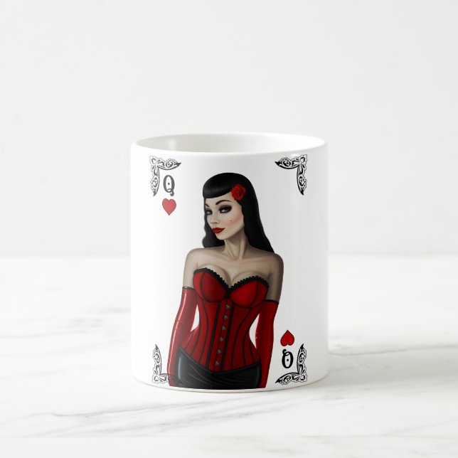 Königin der Herzen Tasse (Mittel)