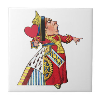 Königin der Herzen von der Alicen im Wunderland Fliese