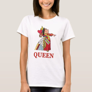Königin der Herzen von der Alicen im Wunderland T-Shirt
