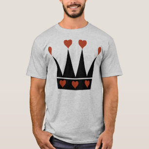 Königin der Herzenkrone T-Shirt