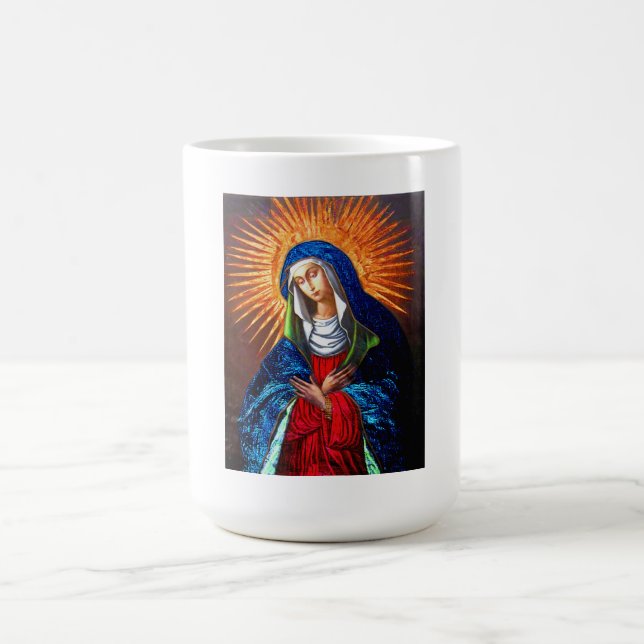 Königin der Himmelsmutter des Tors, Vilnius, Kaffeetasse (Mittel)