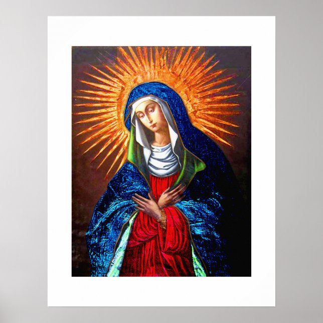 Königin der Himmelsmutter des Tors, Vilnius, Poster (Vorne)