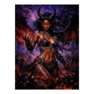 Königin der Hölle Lilith Poster