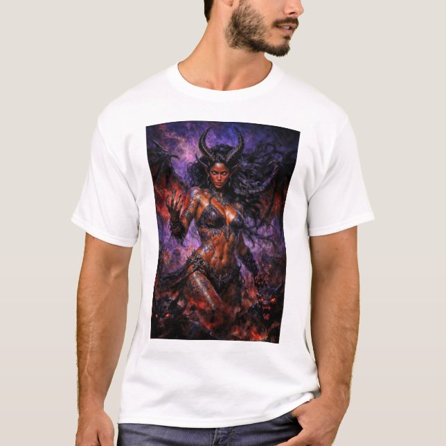 Königin der Hölle Lilith T-Shirt (Vorderseite)