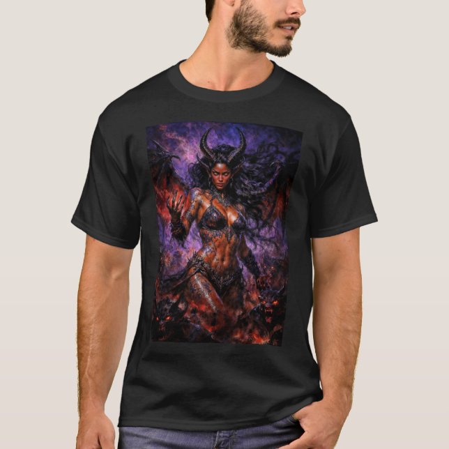 Königin der Hölle Lilith T-Shirt (Vorderseite)
