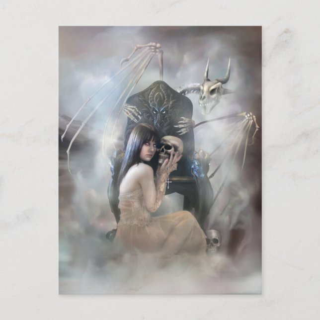 Königin der II Postkarte (Vorderseite)