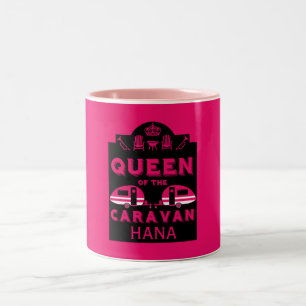 Königin der Karawane Zweifarbige Tasse