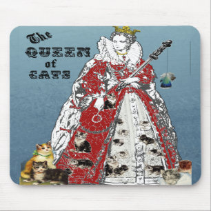Königin der Katzen Mousepad