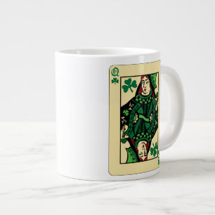 Königin der Kleeblätter Jumbo-Tasse