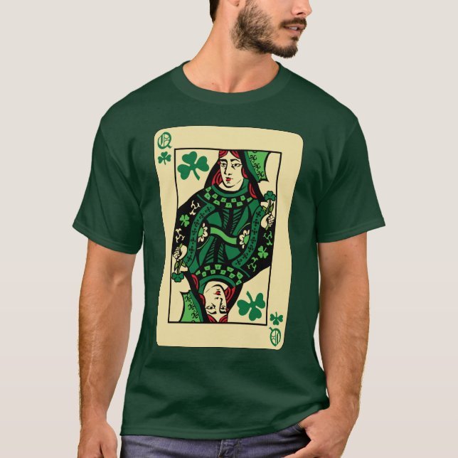 Königin der Kleeblätter T-Shirt (Vorderseite)
