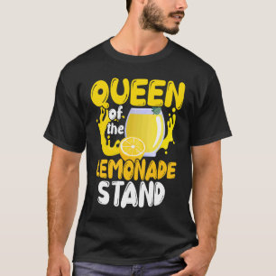 Königin der Lemonade Stand Kiosk Sommerfrische T-Shirt